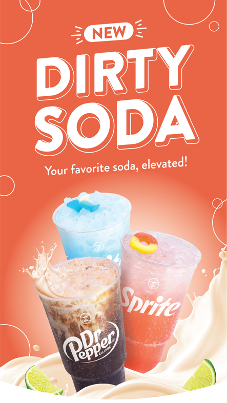 New Dirty Sodas by Ziggi's Coffee - Mobile Hero